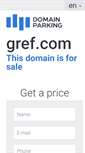 Mobile Screenshot of gref.com