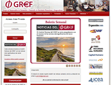 Tablet Screenshot of gref.org